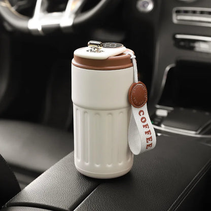 Smart Thermos Bottle with LED Temperature Display – 316 Stainless Steel Vacuum Insulated Coffee Mug | Portable Office & Travel Cup (450ml) – Image 12
