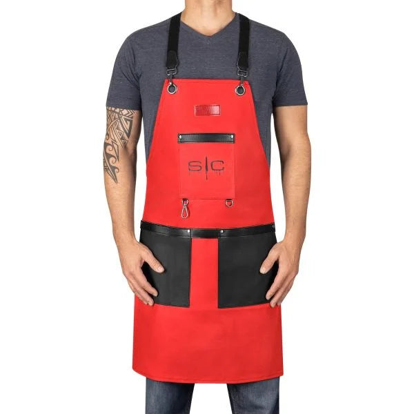 StyleCraft Red and Black Apron by StyleCraft - Sustainable Living (View 2)