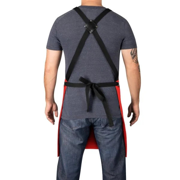 StyleCraft Red and Black Apron by StyleCraft - Sustainable Living (View 3)