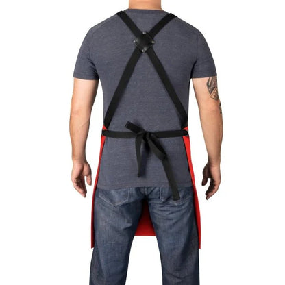 StyleCraft Red and Black Apron by StyleCraft - Sustainable Living (View 3)