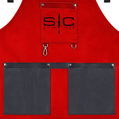 StyleCraft Red and Black Apron by StyleCraft - Sustainable Living (View 4)