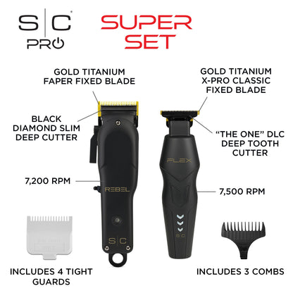 S|C Rebel Clipper + Flex Trimmer Super Set by StyleCraft - Sustainable Living (View 8)