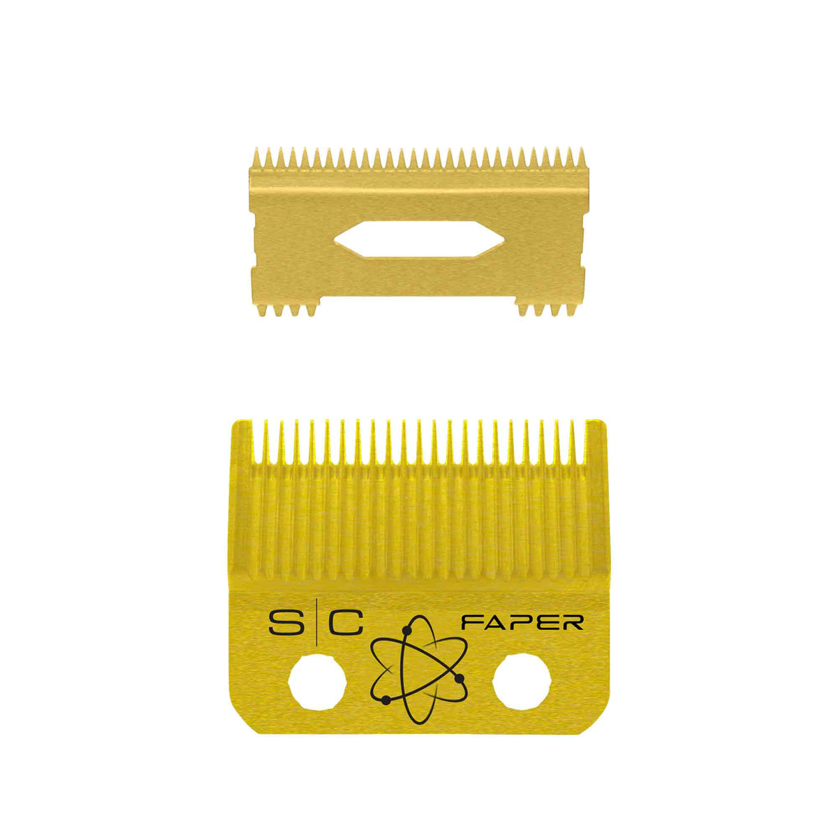 Stylecraft Fixed Gold Titanium Faper Blade with Gold Titanium Slim Deep Cutter by StyleCraft - Sustainable Living