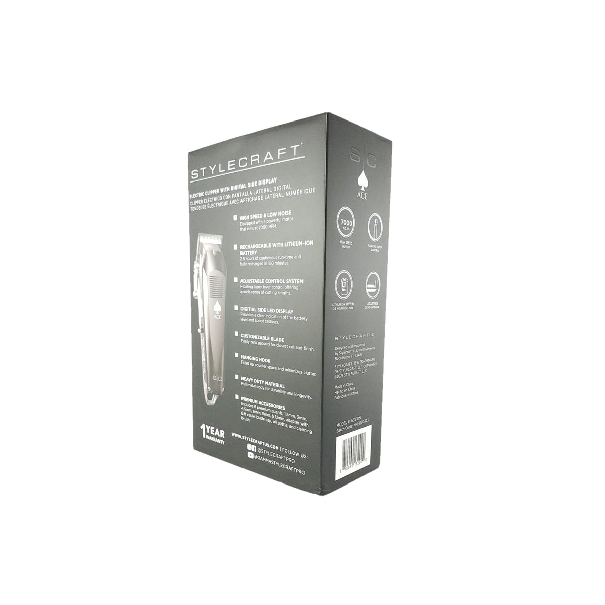 StyleCraft Ace Metal Edition Clipper by StyleCraft - Sustainable Living (View 3)