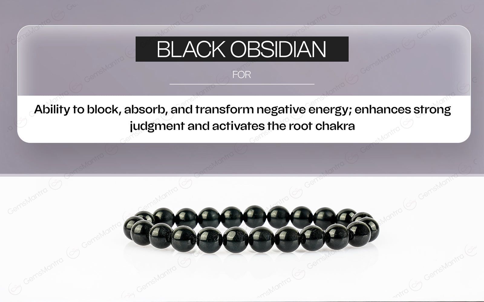 Black Obsidian Bracelet - Image 5