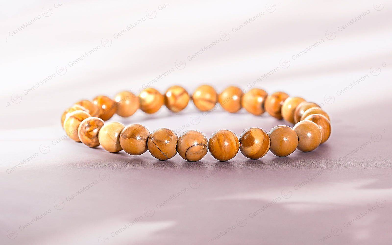 Original Camel Jasper Bracelet with Certificate - Image 2