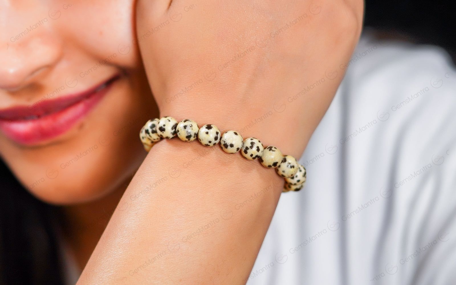 Dalmatian Jasper Bracelet - Image 3