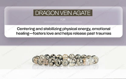 Dragon Vein Agate Bracelet by SAMAHealing - Sustainable Living (View 5)