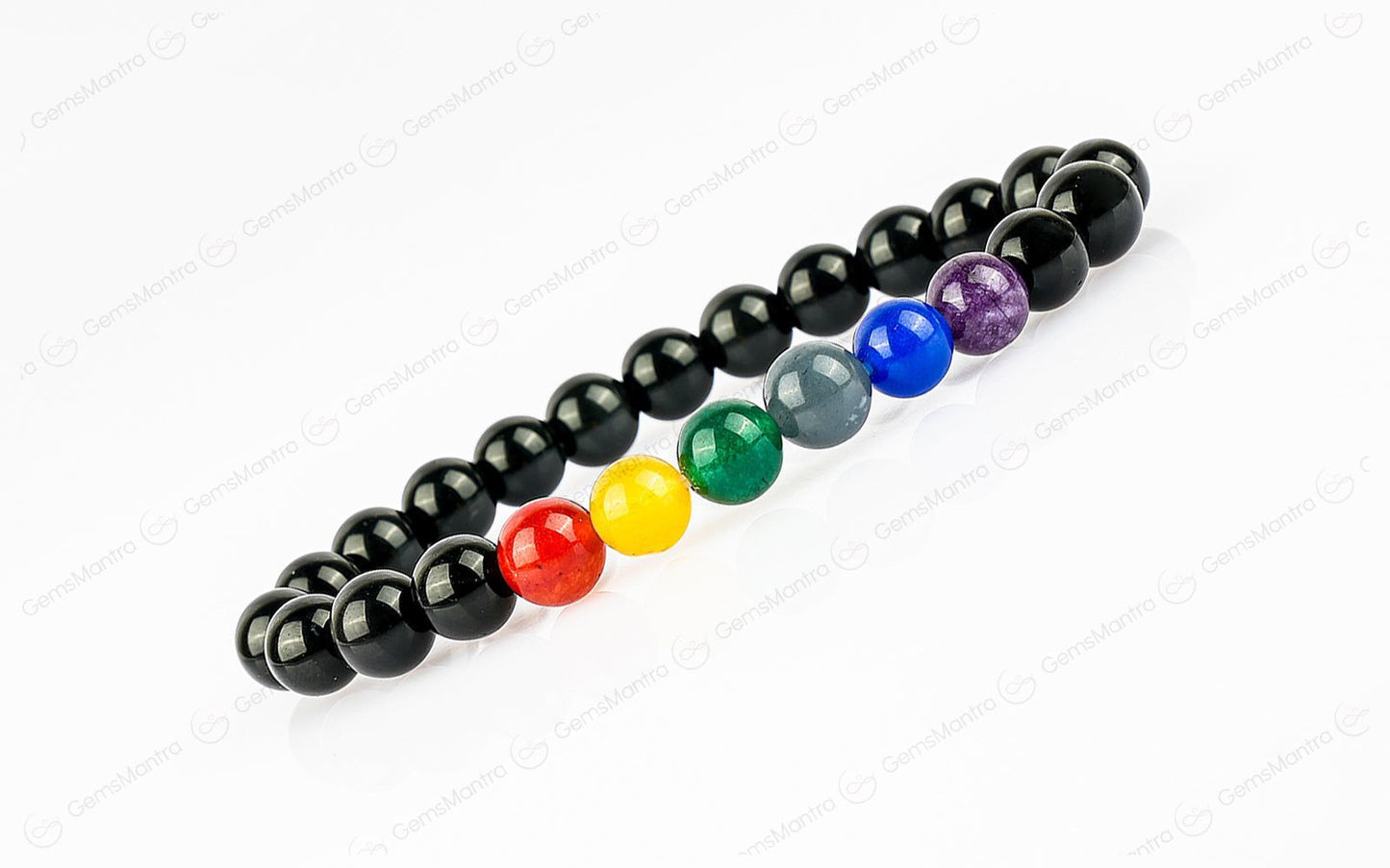 Original 7 Chakra Agate Bracelet with Certificate