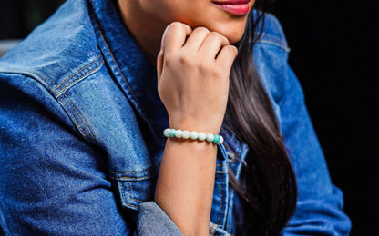 Amazonite Bracelet by SAMAHealing - Sustainable Living (View 3)