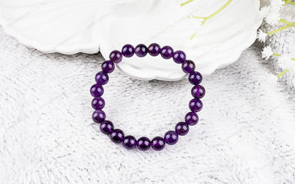Amethyst Bracelet - Reduce Anxiety, Improve Focus and Balance Emotions by SAMAHealing - Sustainable Living