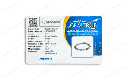 Amethyst Bracelet - Reduce Anxiety, Improve Focus and Balance Emotions by SAMAHealing - Sustainable Living (View 5)