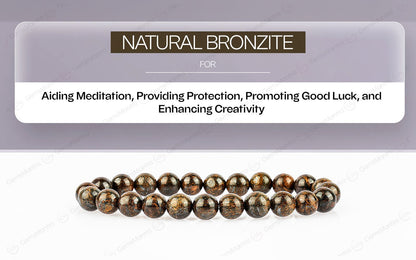 Original Bronzite Bracelet with Certificate by SAMAHealing - Sustainable Living (View 5)