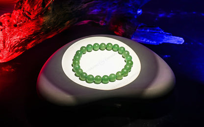 Green Aventurine Bracelet - Attracts Luck, Wealth & Opportunities by SAMAHealing - Sustainable Living