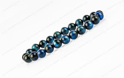 Blue Tiger Eye Bracelet by SAMAHealing - Sustainable Living