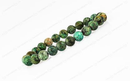 Original African Turquoise Bracelet with Certificate by SAMAHealing - Sustainable Living (View 2)