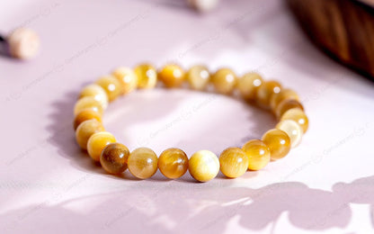 Cat's Eye Bracelet - Intuition, Detachment, and Spirituality by SAMAHealing - Sustainable Living
