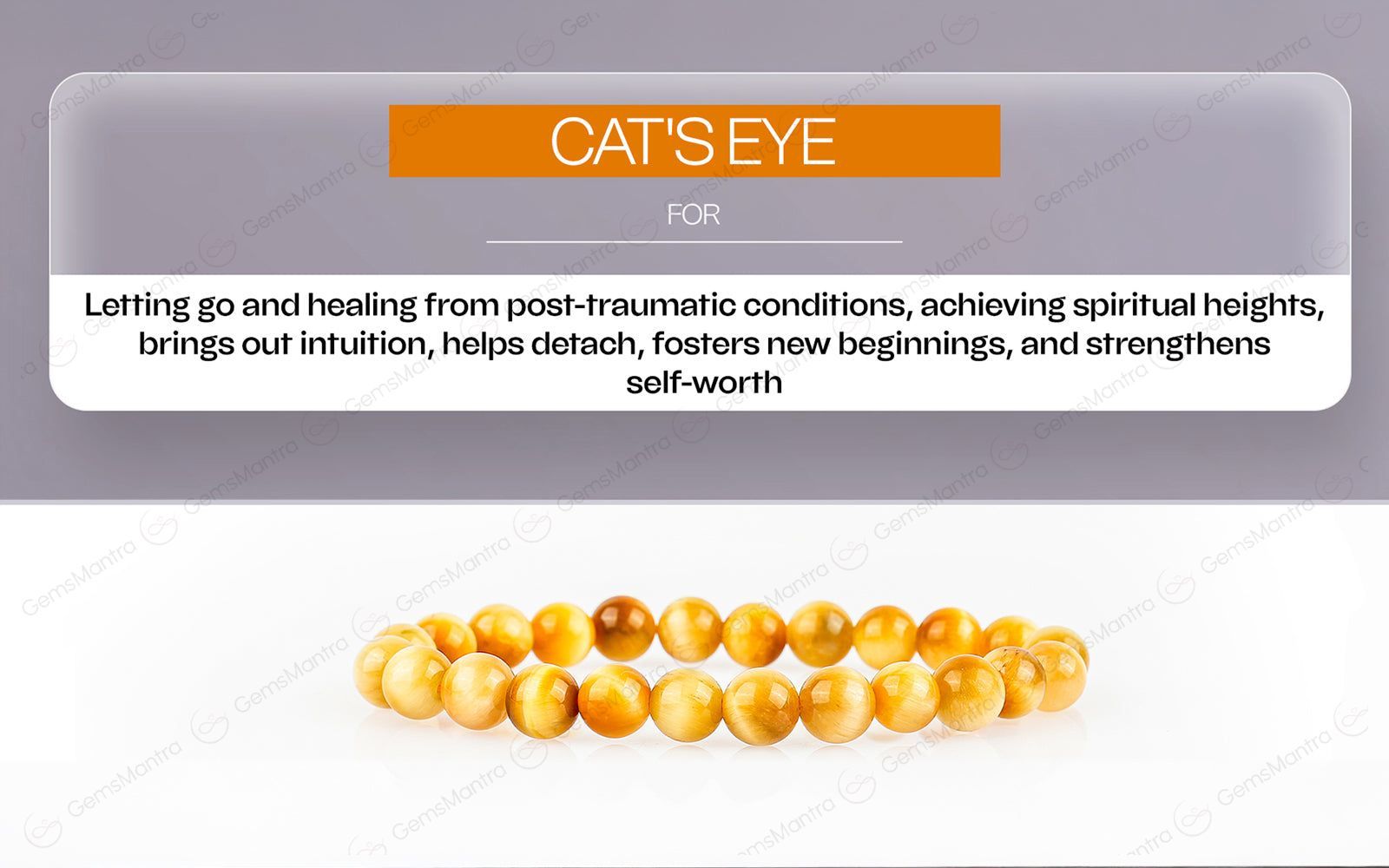 Cat's Eye Bracelet - Intuition, Detachment, and Spirituality - Image 5