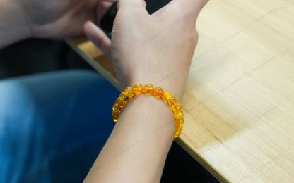 Citrine Bracelet - Stone of Abundance, Wealth & Luxury Life by SAMAHealing - Sustainable Living (View 3)