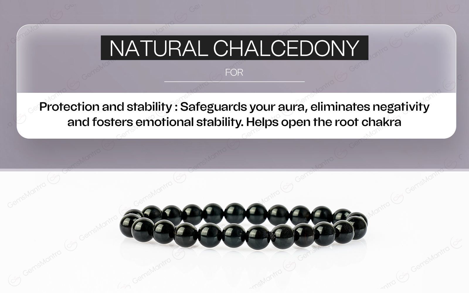 Agate (Black) Bracelet - Image 5