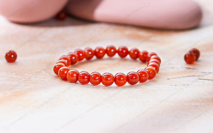Natural Carnelian Bracelet by SAMAHealing - Sustainable Living