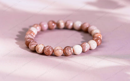 Original Opalite Pink Bracelet with Certificate by SAMAHealing - Sustainable Living