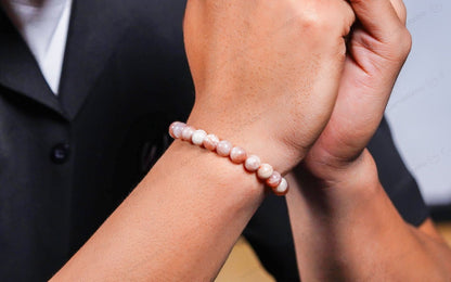 Original Opalite Pink Bracelet with Certificate by SAMAHealing - Sustainable Living (View 3)