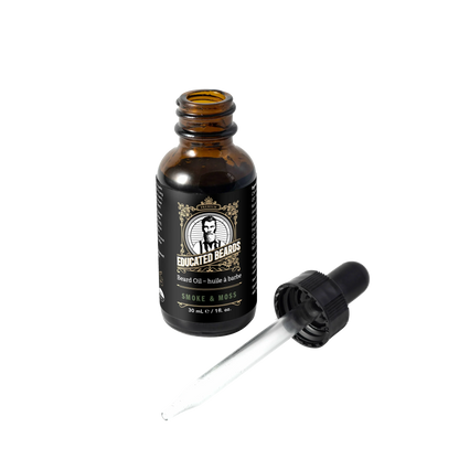 Educated Beards Organic Beard Oil - Smoke & Moss, 30ml by Educated Beards - Sustainable Living (View 2)