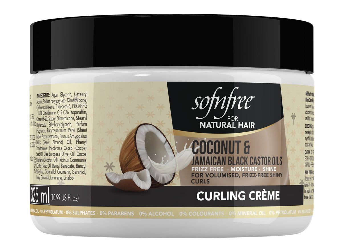 Sofn'free Coconut & Jamaican Black Castor Oil Curling Cream 325ml by Sofn'free - Sustainable Living