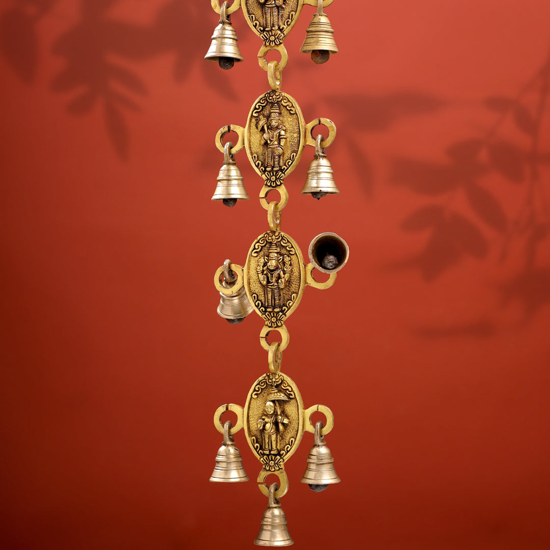 Brass Dashavatara Hanging Bell (48 Inch) - Image 5