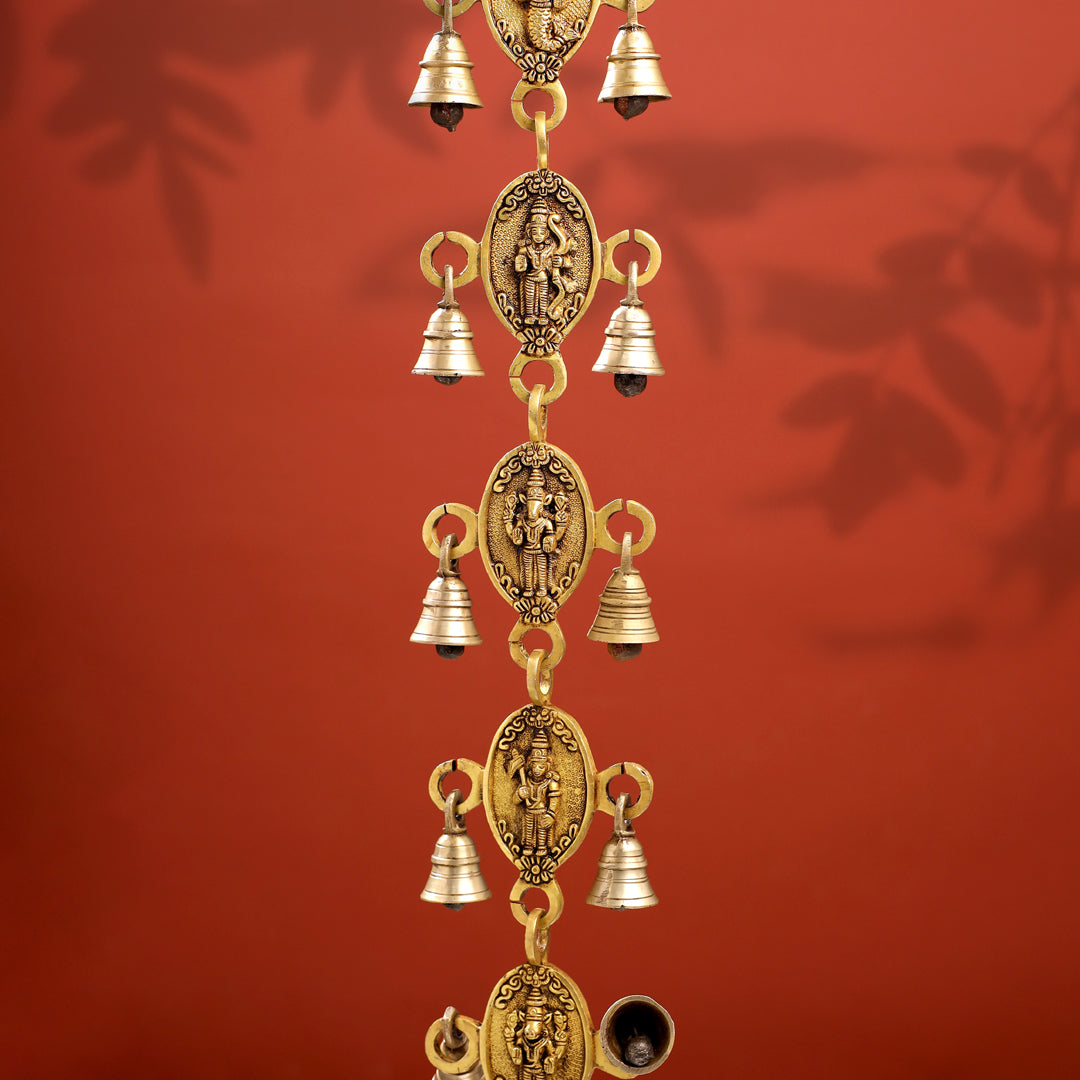 Brass Dashavatara Hanging Bell (48 Inch) - Image 6