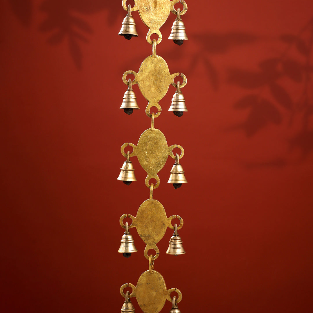 Brass Dashavatara Hanging Bell (48 Inch) - Image 8