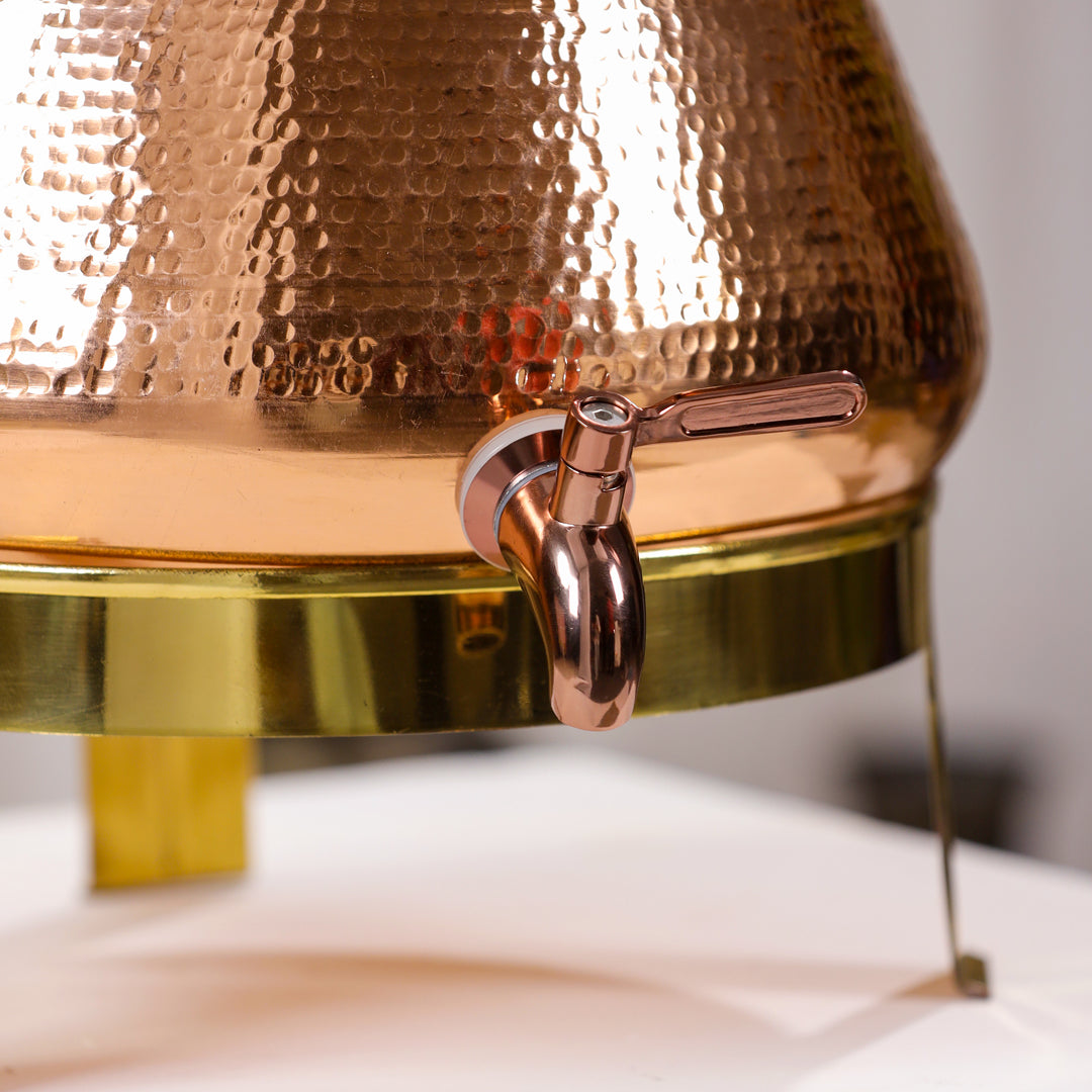 Sustainable copper dispenser for tamra jal health benefits - Image 3