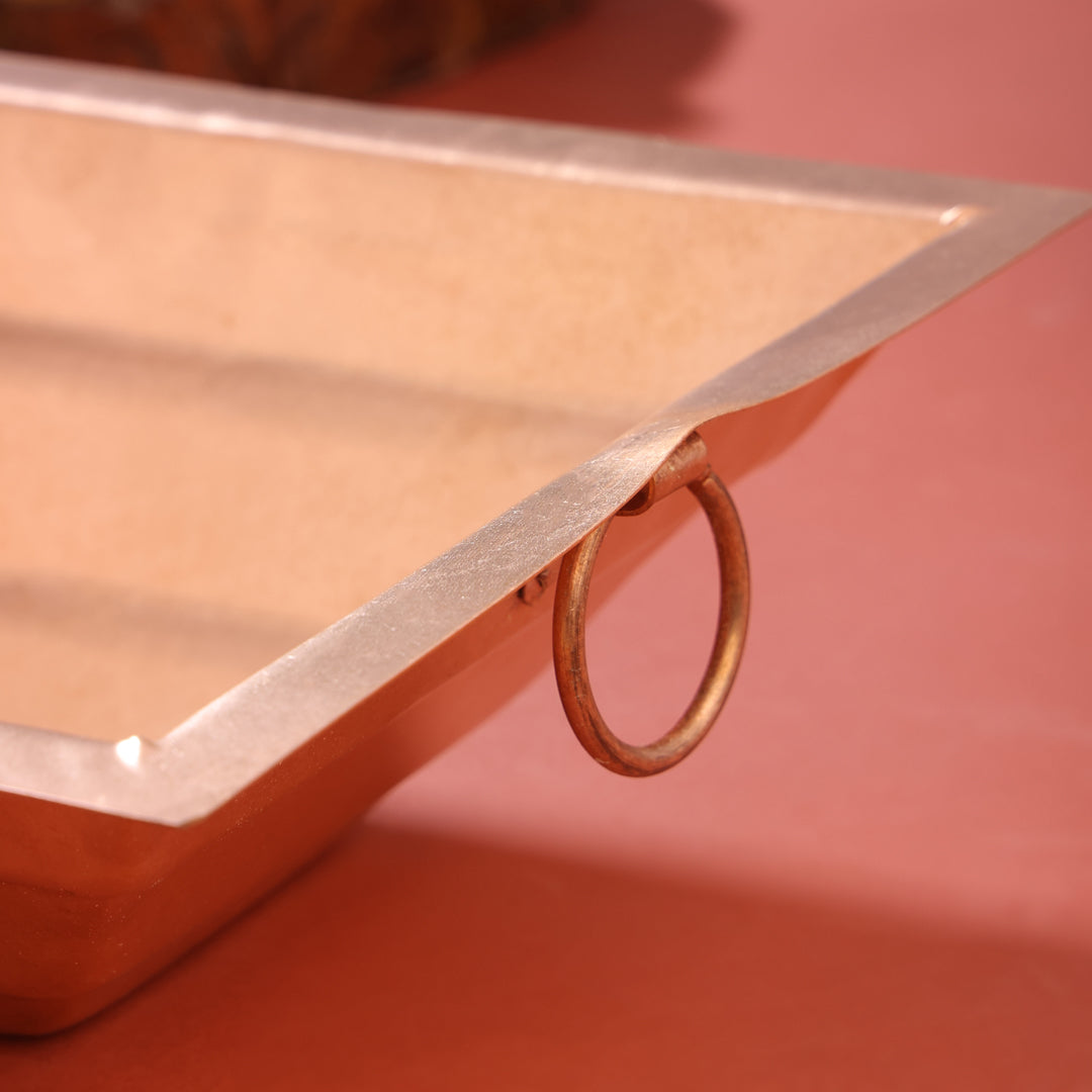 Handcrafted Copper Hawan Kund – Traditional Indian Puja & Ritual Vessel | Sama Homes - Image 3