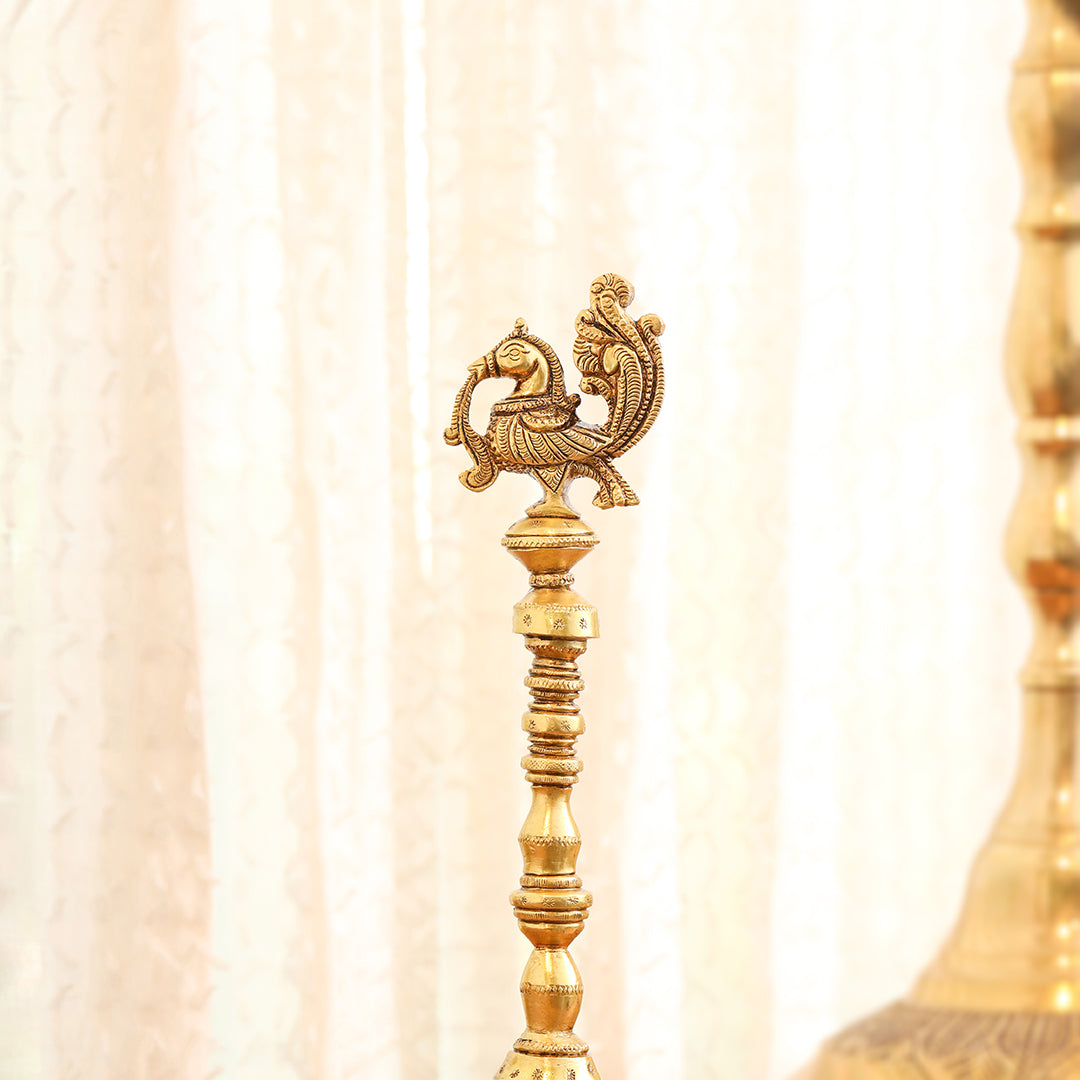 Brass Bird Handbell (10.3 Inch) - Image 6