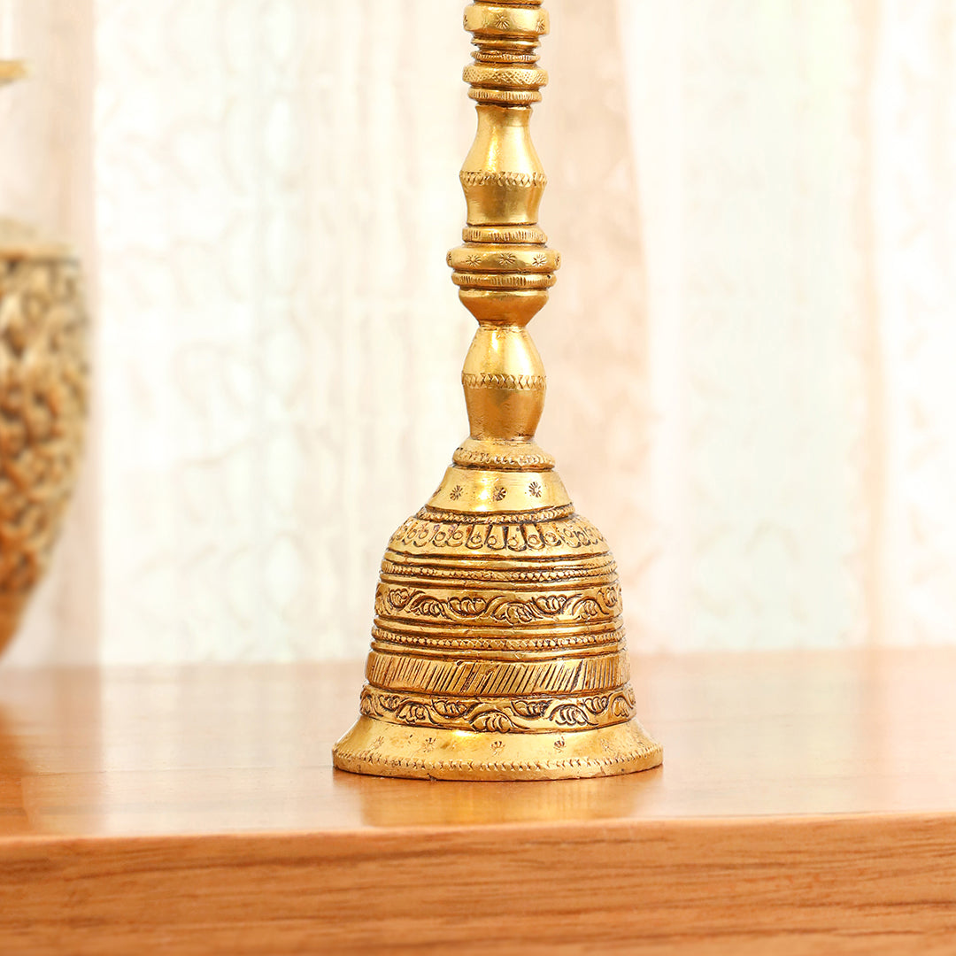 Brass Bird Handbell (10.3 Inch) - Image 7