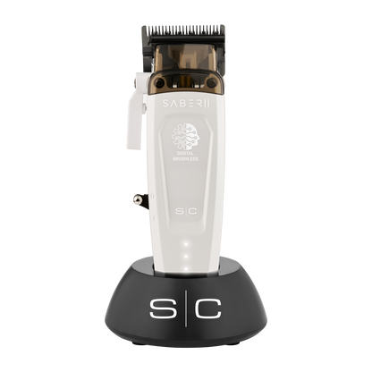 S|C Saber 2.0 Brushless Motor Clipper White by StyleCraft - Sustainable Living