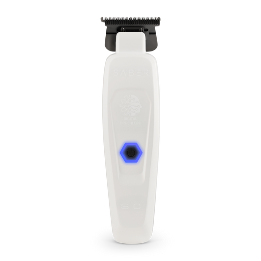 S|C Saber Cordless Brushless Motor Trimmer White