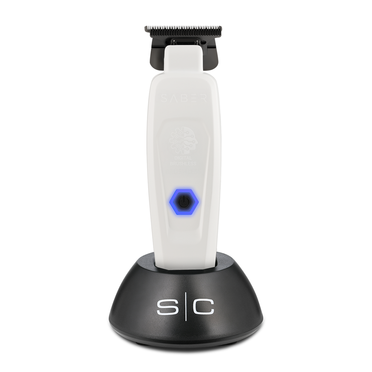 S|C Saber Cordless Brushless Motor Trimmer White by StyleCraft - Sustainable Living