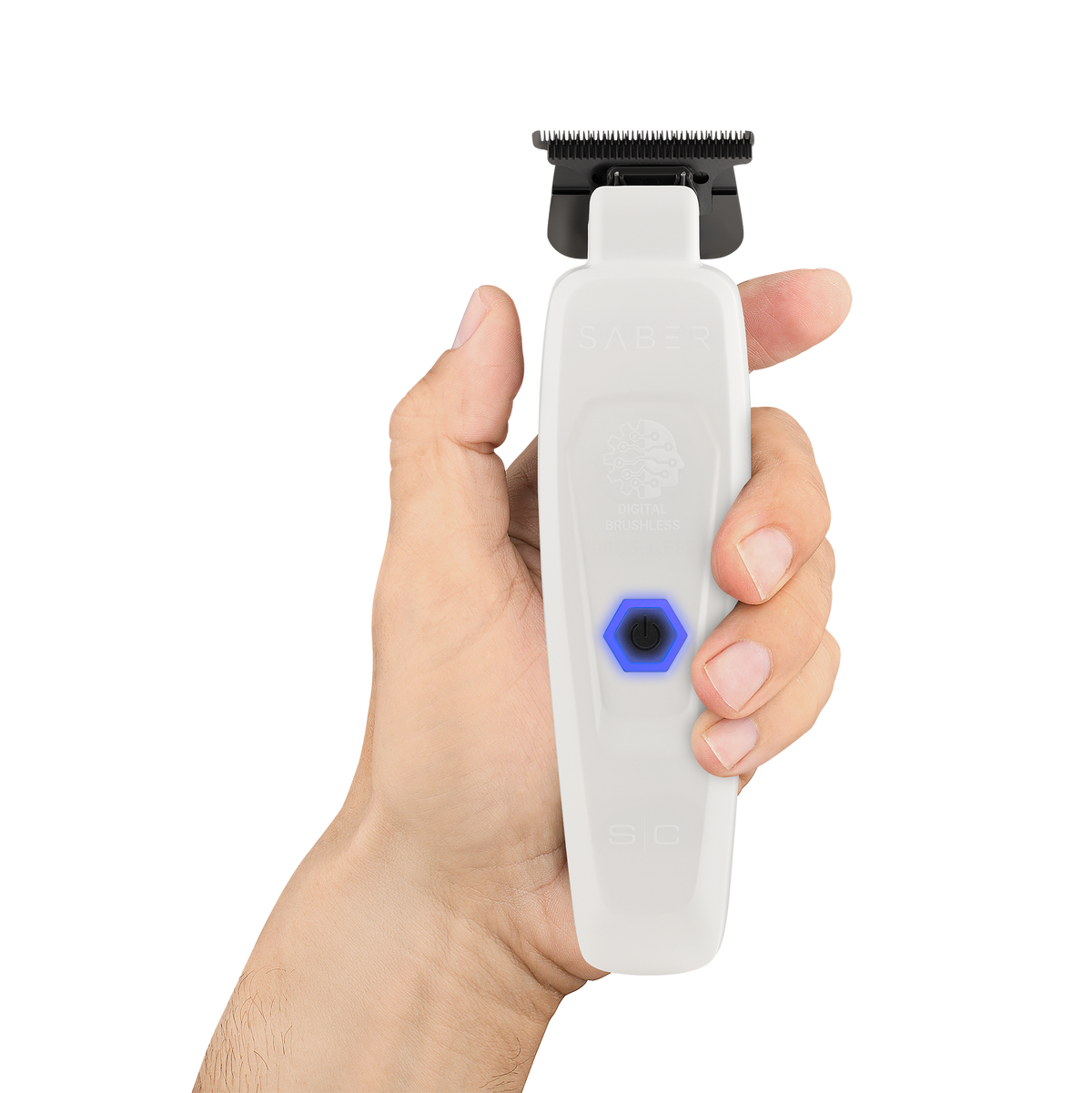 S|C Saber Cordless Brushless Motor Trimmer White by StyleCraft - Sustainable Living (View 6)