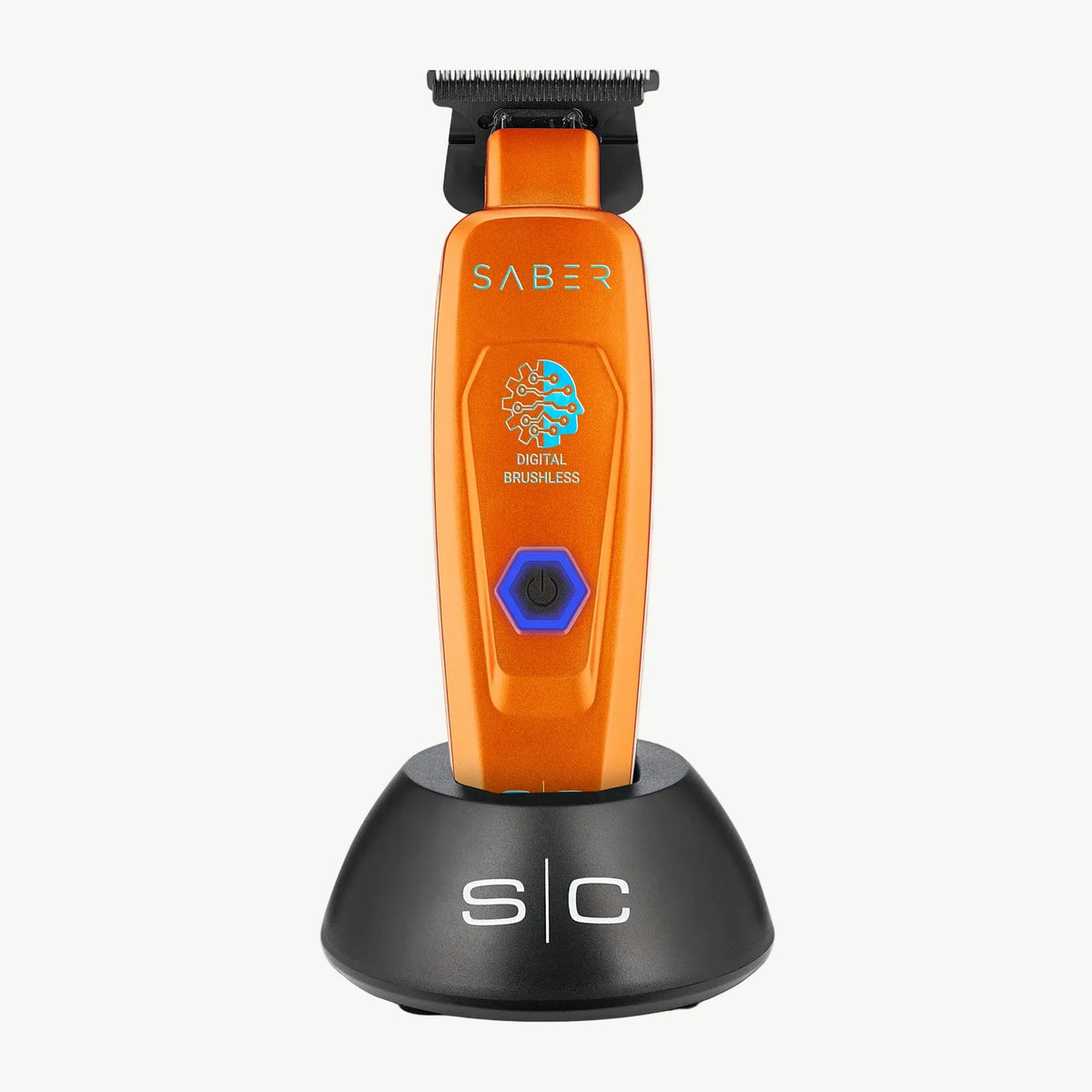 S|C Saber 2.0 Cordless Brushless Motor Trimmer Orange - CS by StyleCraft - Coming Soon