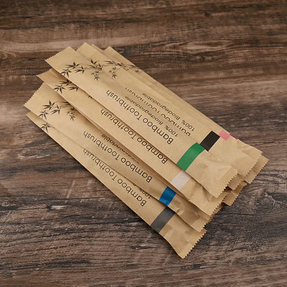 30pcs ECO Friendly Toothbrush Bamboo Toothbrushes Resuable Portable Adult Wooden Soft Tooth Brush For Home Travel Hotel by SAMA Homes - Sustainable Living (View 11)