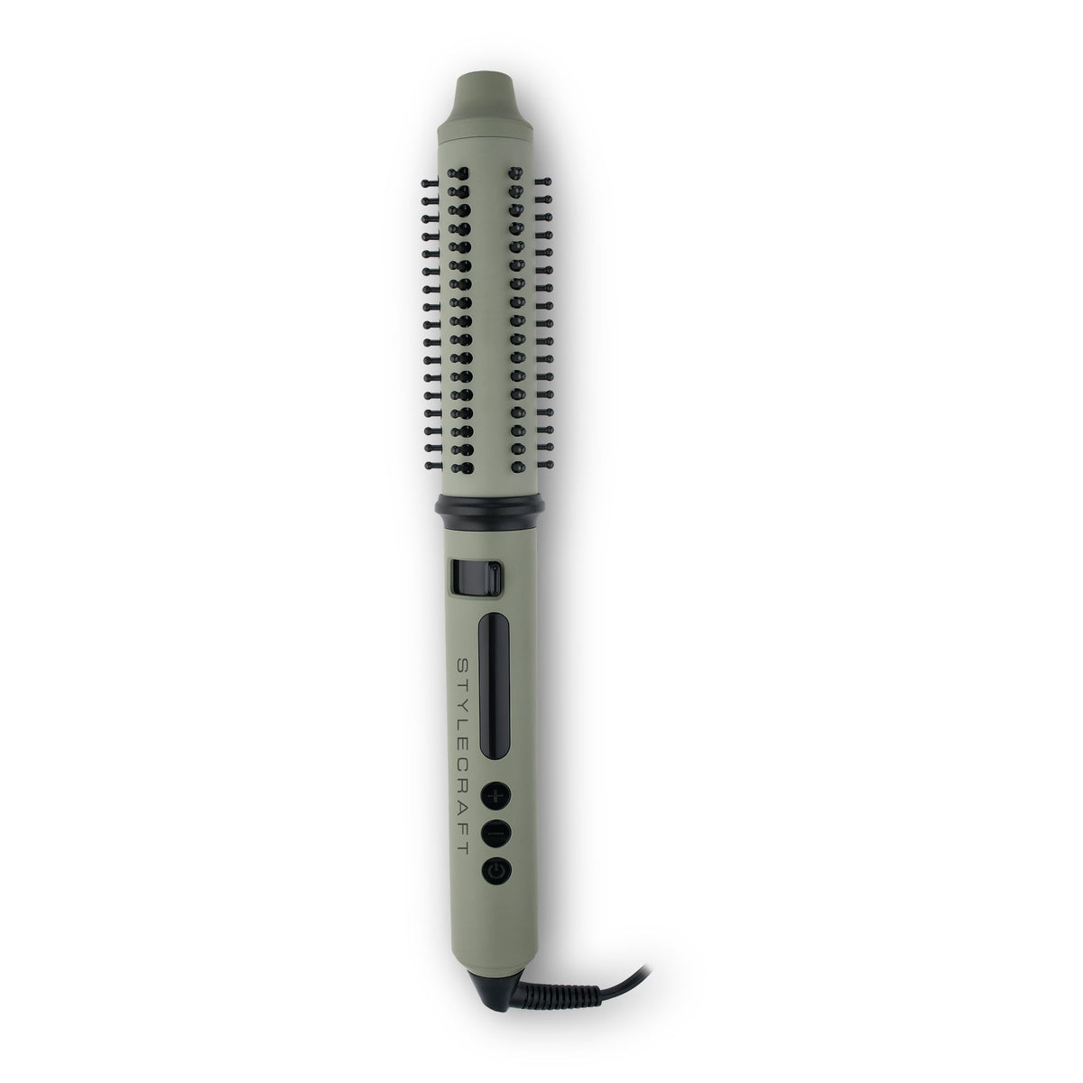 S|C Sage 2-in-1 Retractable Hot Brush Curling Wand by StyleCraft - Sustainable Living