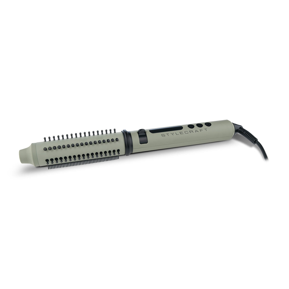 S|C Sage 2-in-1 Retractable Hot Brush Curling Wand by StyleCraft - Sustainable Living (View 7)