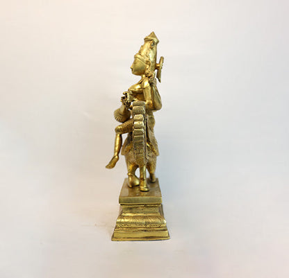 Brass Maa Saraswati by Siddhhi Arts - Idol (View 5)