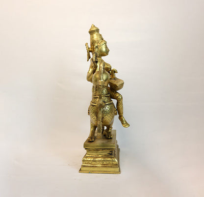 Brass Maa Saraswati by Siddhhi Arts - Idol (View 6)