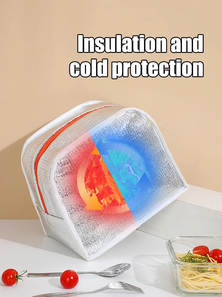 3D Three-Dimensional Bento Bag Cute Cartoon Bento Bag Lunch Bag Handbag Storage Insulation Bag Canvas Lunch Box Bag Ice Pack – Image 10 - Image 11