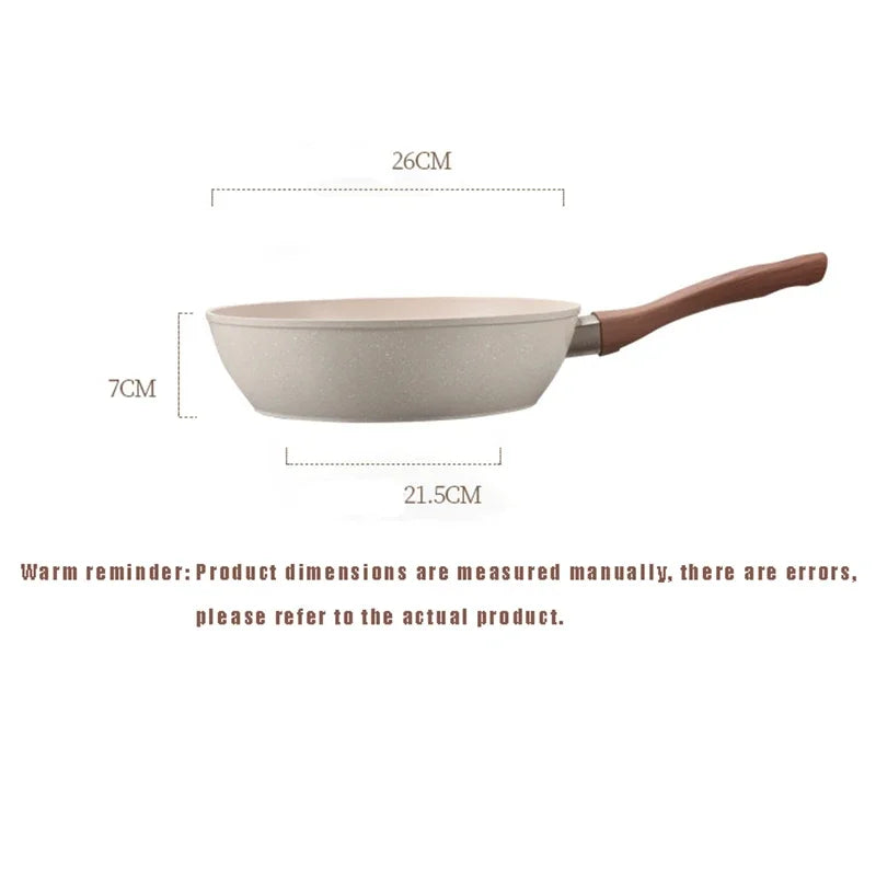 Non-Stick Pan Saucepan Frying Pan Wok Pan Home Steak Skillet Pancake Fried Induction Cooker Gas Stove Special Kitchen Cookware - Image 7