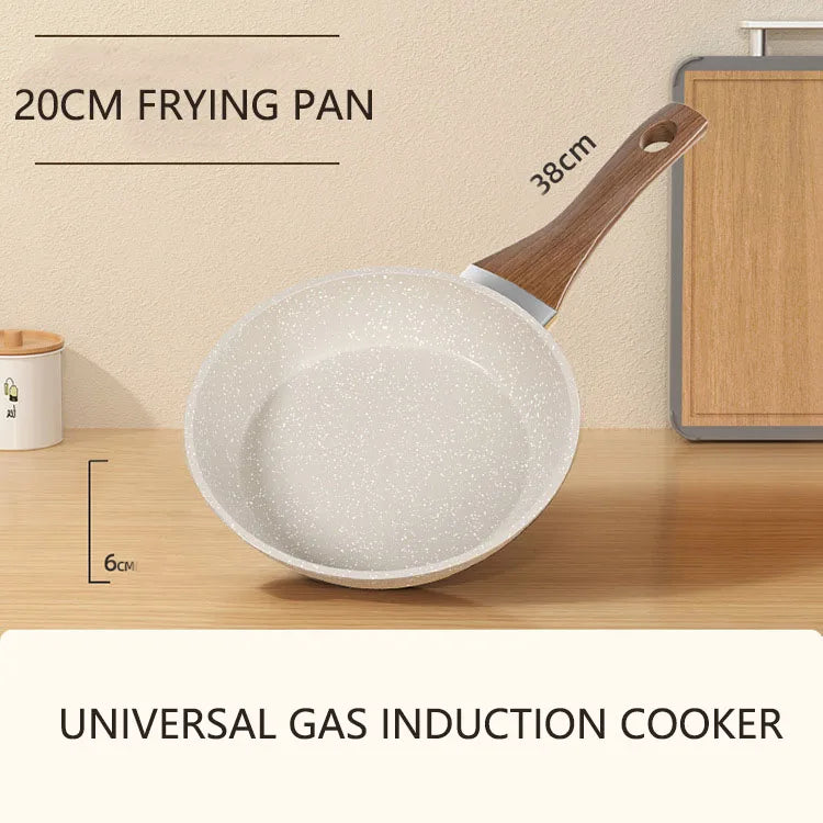 Non-Stick Pan Saucepan Frying Pan Wok Pan Home Steak Skillet Pancake Fried Induction Cooker Gas Stove Special Kitchen Cookware