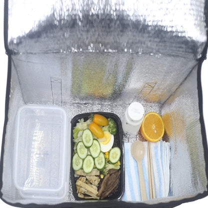 Waterproof Cooler Bag Picnic Insulated Lunch Box Foldable Ice Pack Portable Food Thermal Bag Drink Carrier Delivery Functional – Image 4